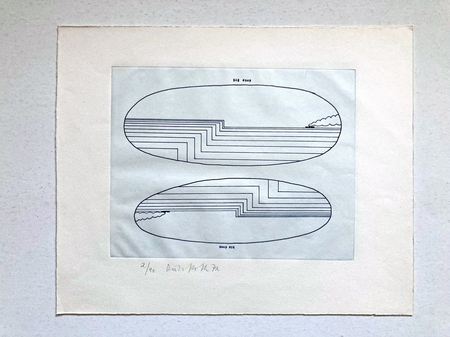 Incisioni: DIETER ROTH - IN DER FERNE - ex. 2 / 90 – Usato da Vandoeuvres venduto da ngc_9qj2 5