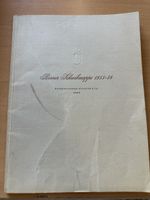 Antike Berner Schreibmappe 1955/56 – Max Buri Kunstmappe 