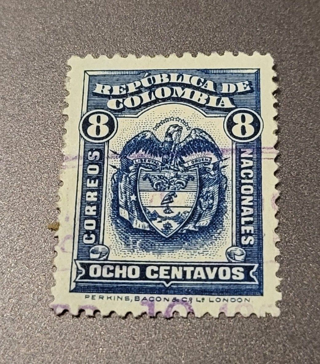 Tutti i francobolli: Kolumbien 1926 alte briefmarke – Usato da St Gallen venduto da Stampsalshobby