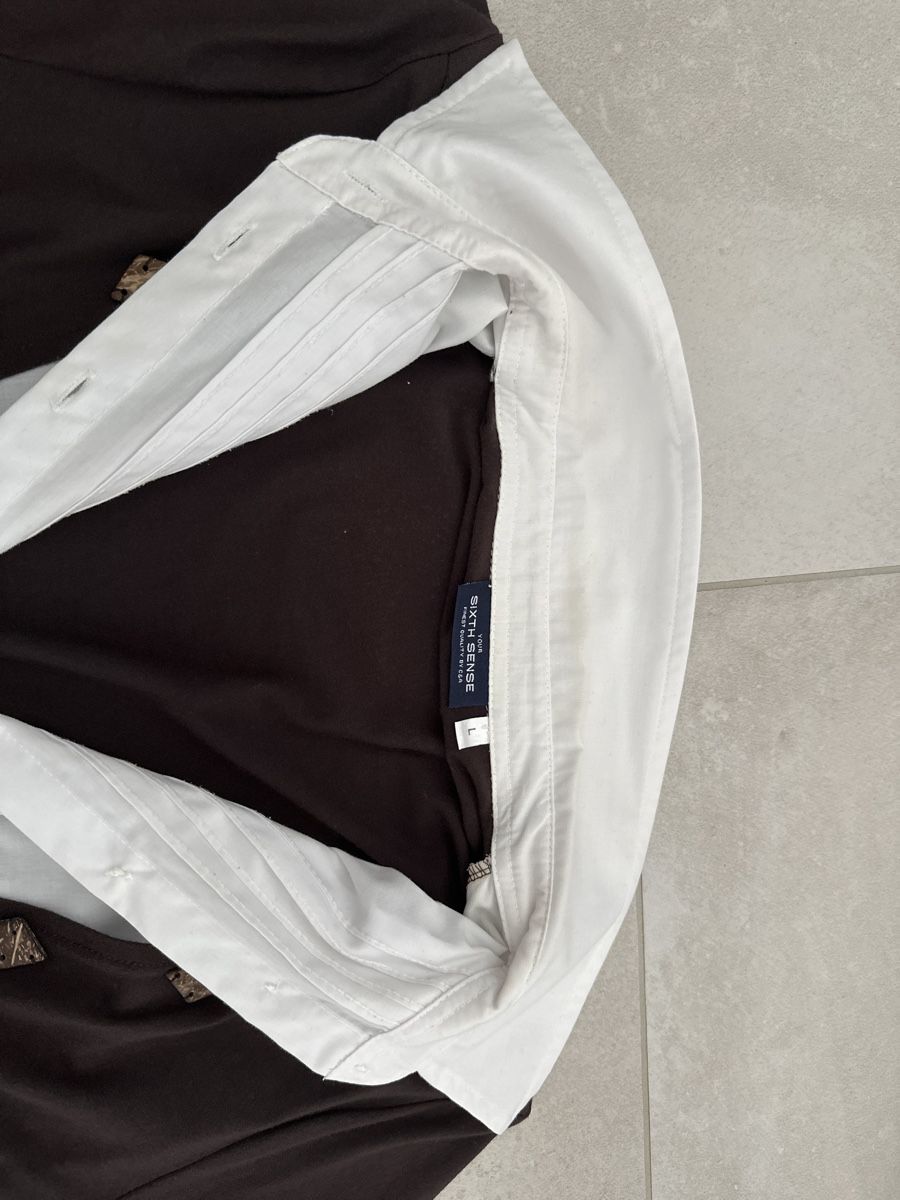 Camicette: Damen Bluse braun – Usato da Zug venduto da Hehe 3