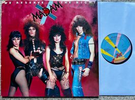 Madam X – We Reserve The Right Heavy Metal LP GEWASCHEN 1984