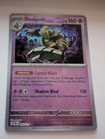 Dusknoir Pokeball Pokemon Card  Holo PRE EN  037/131