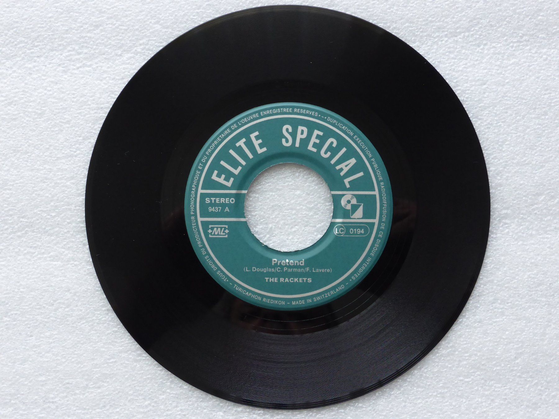 Schallplatten: Vinyl Single  THE RACKETS – Gebraucht aus Küssnacht am Rigi von Mondkinder 1
