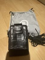 Bogner Handytasche Leder, schwarz, gebraucht , Top Zustand!