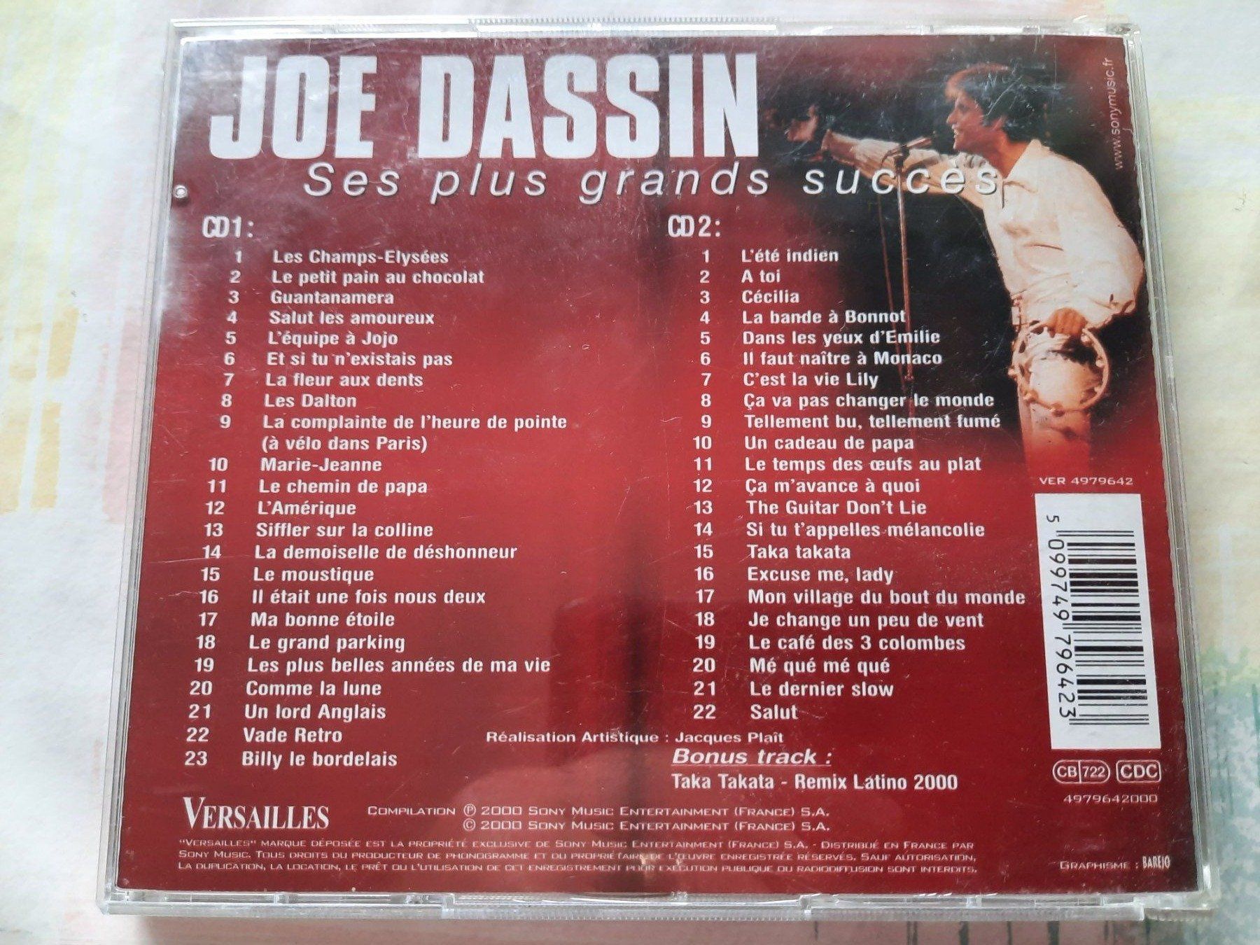 CDs: Cd Joe Dassin - Ses plus grands succès  – D'occasion à Pully par bro_n52j 1