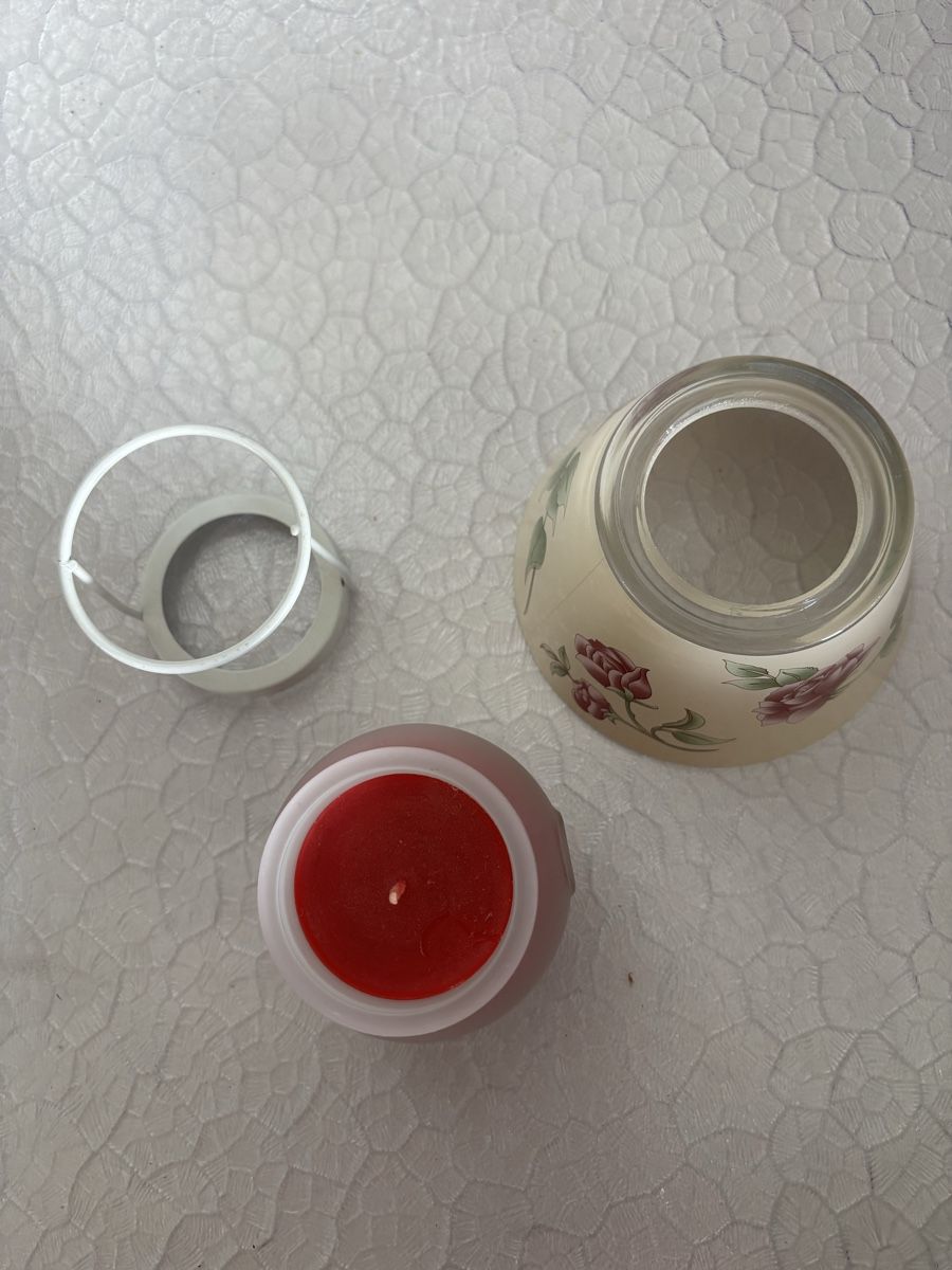 Lampade: Kerzen Glas Lampe – Usato da Zürich venduto da Rita017 4