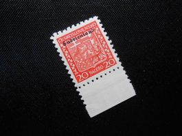 DR Mi 3** Sudetenland 1938 - Lot 515 -Aufdruck Fälschung