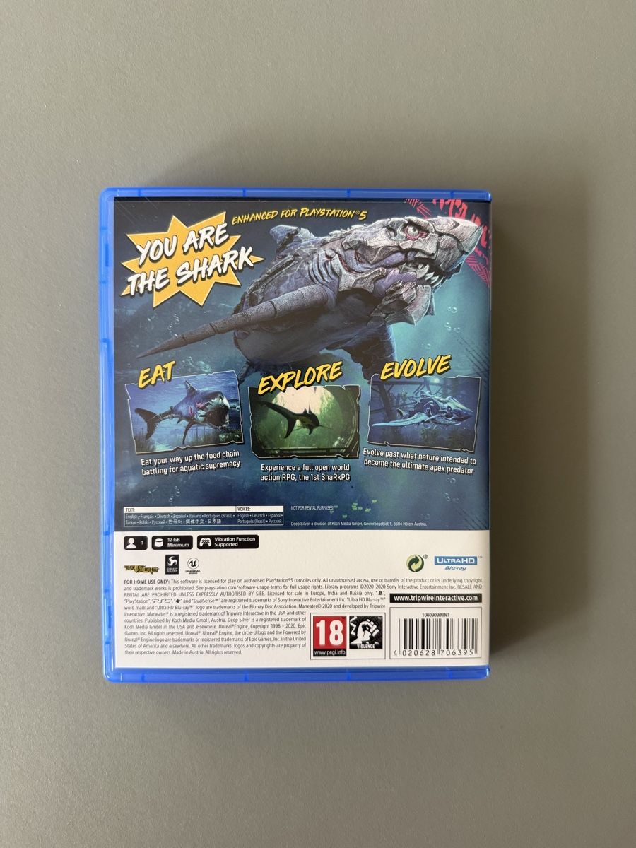 Sony Spiele: Maneater PS5 Game – Neu (gemäss Beschreibung) aus Dübendorf von Cztephan 1