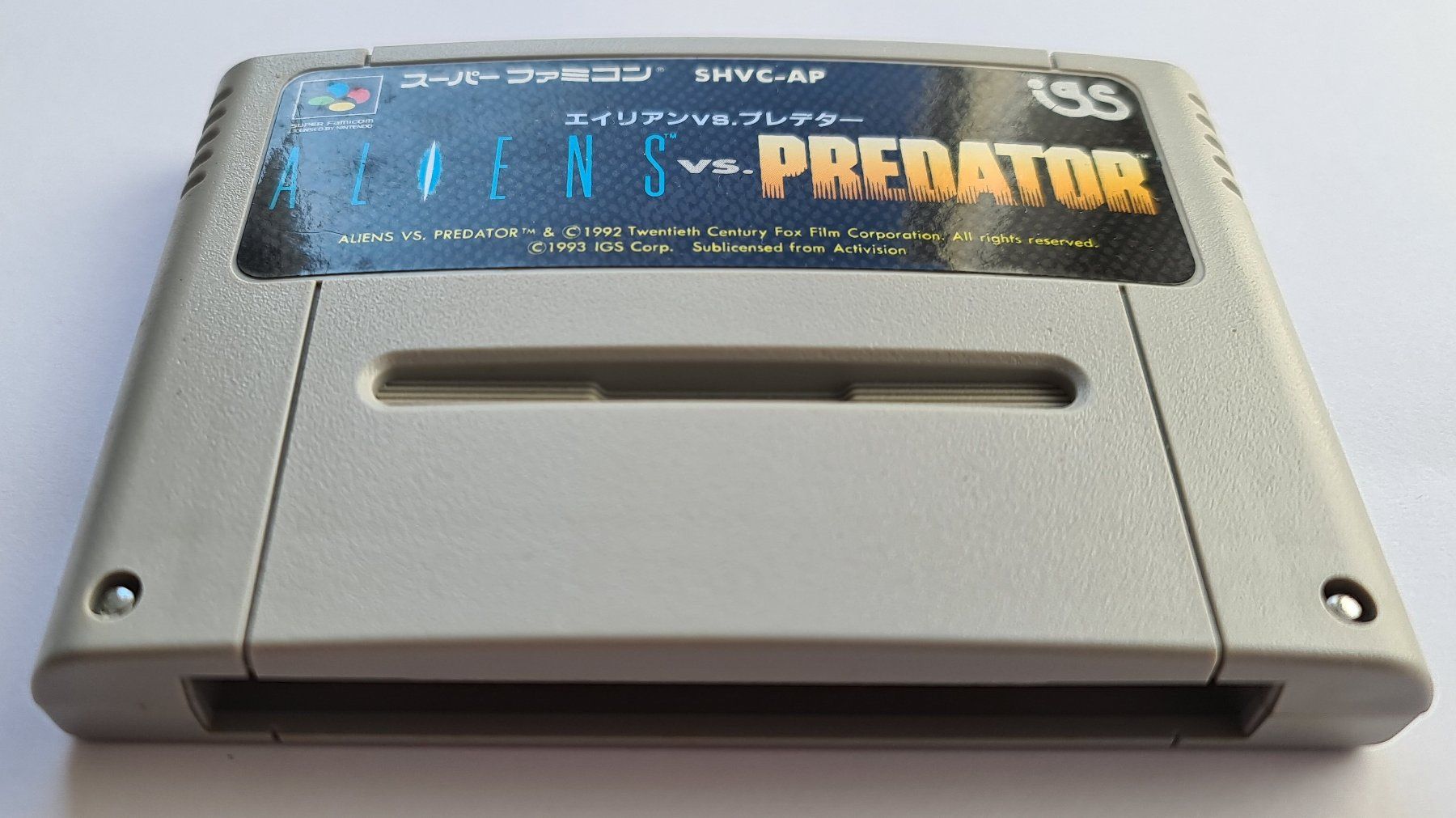Nintendo Spiele: Aliens vs Predator ☠️ Super Famicom SFC SNES JPN – Gebraucht aus Oberwil BL von prothos 4