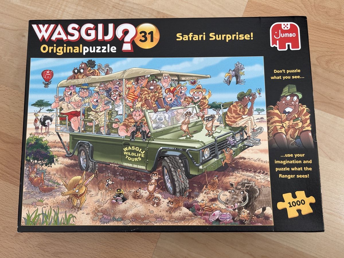 Wasgij Puzzle: WASGIJ Original 31 Safari – Usato da Winterthur venduto da simi82