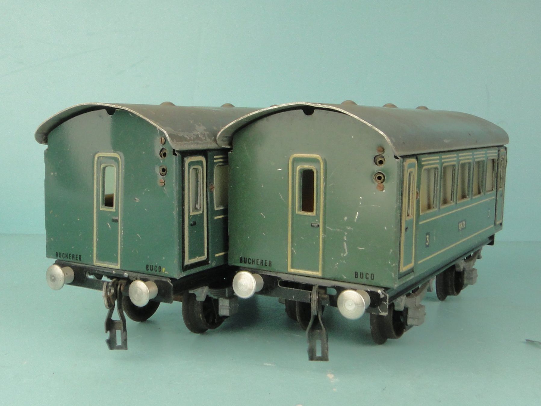 Buco Modellini di ferrovie: Buco 2 X Personenwagen 8671 – Usato da Bülach venduto da cann11 8