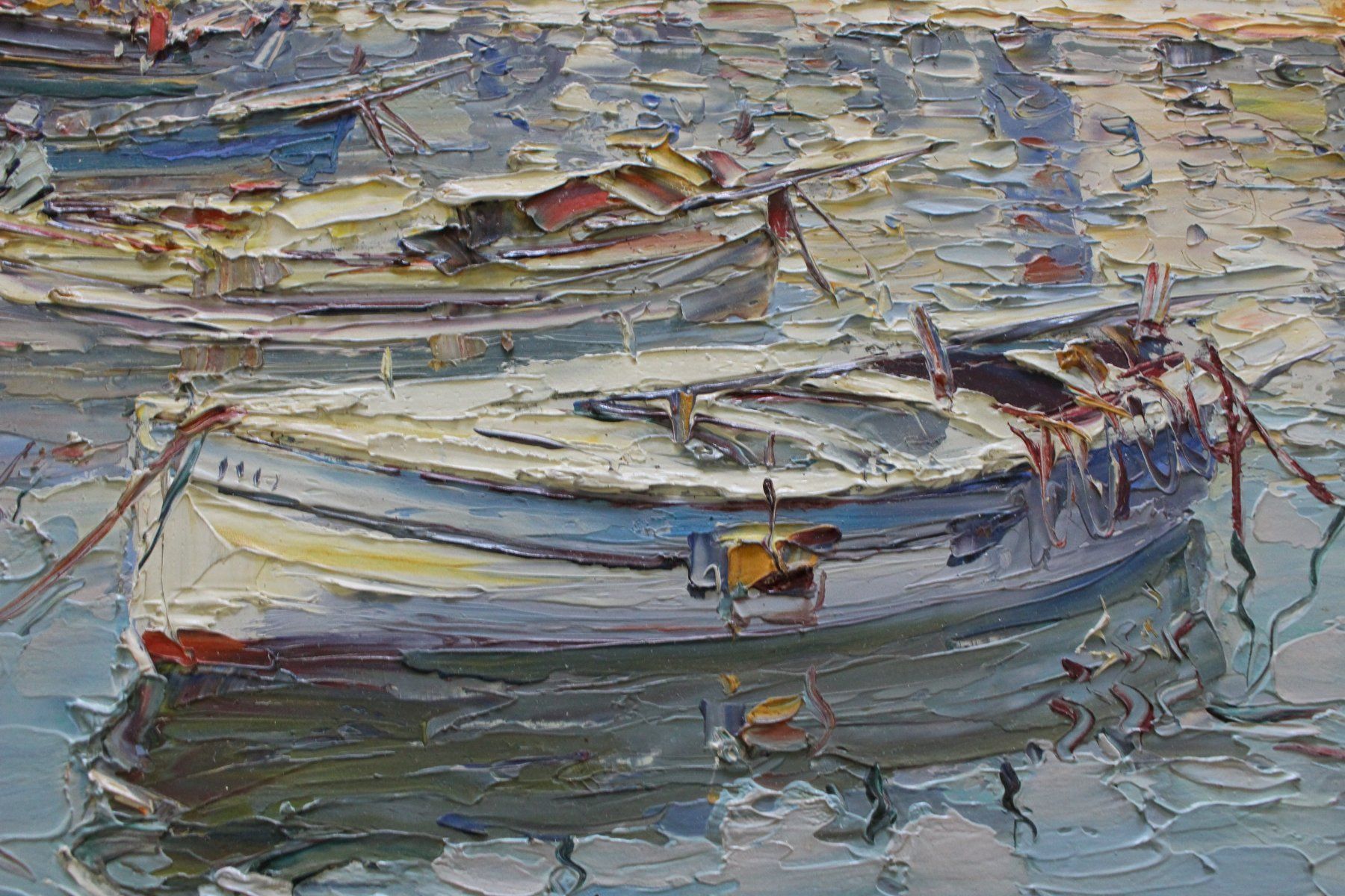 Dipinti: Port en Méditerranée – Usato da Fleurier venduto da Akvdt 5