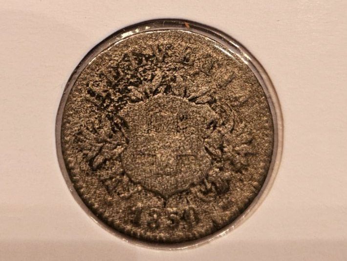 Alle Münzen: 20 Rappen 1850 – Gebraucht aus Trachslau von Daniel12766