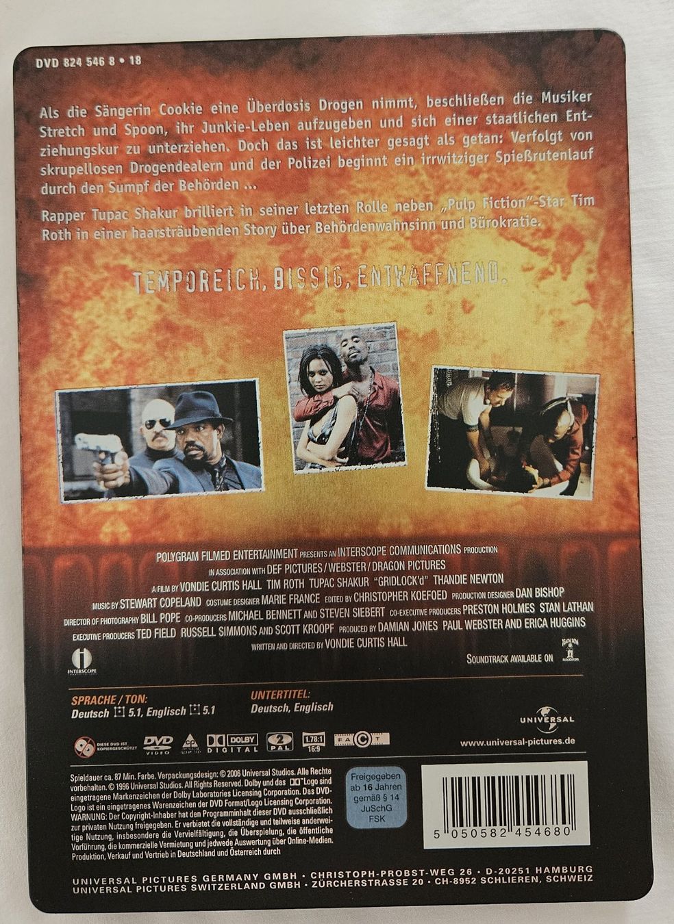 Alle DVDs: DVD Gridlock'd – Gebraucht aus Zetzwil von Power4 1