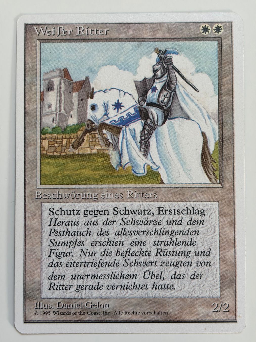 Magic The Gathering Cartes à collectionner: Weisser Ritter – D'occasion à Bonstetten par ddiederichs