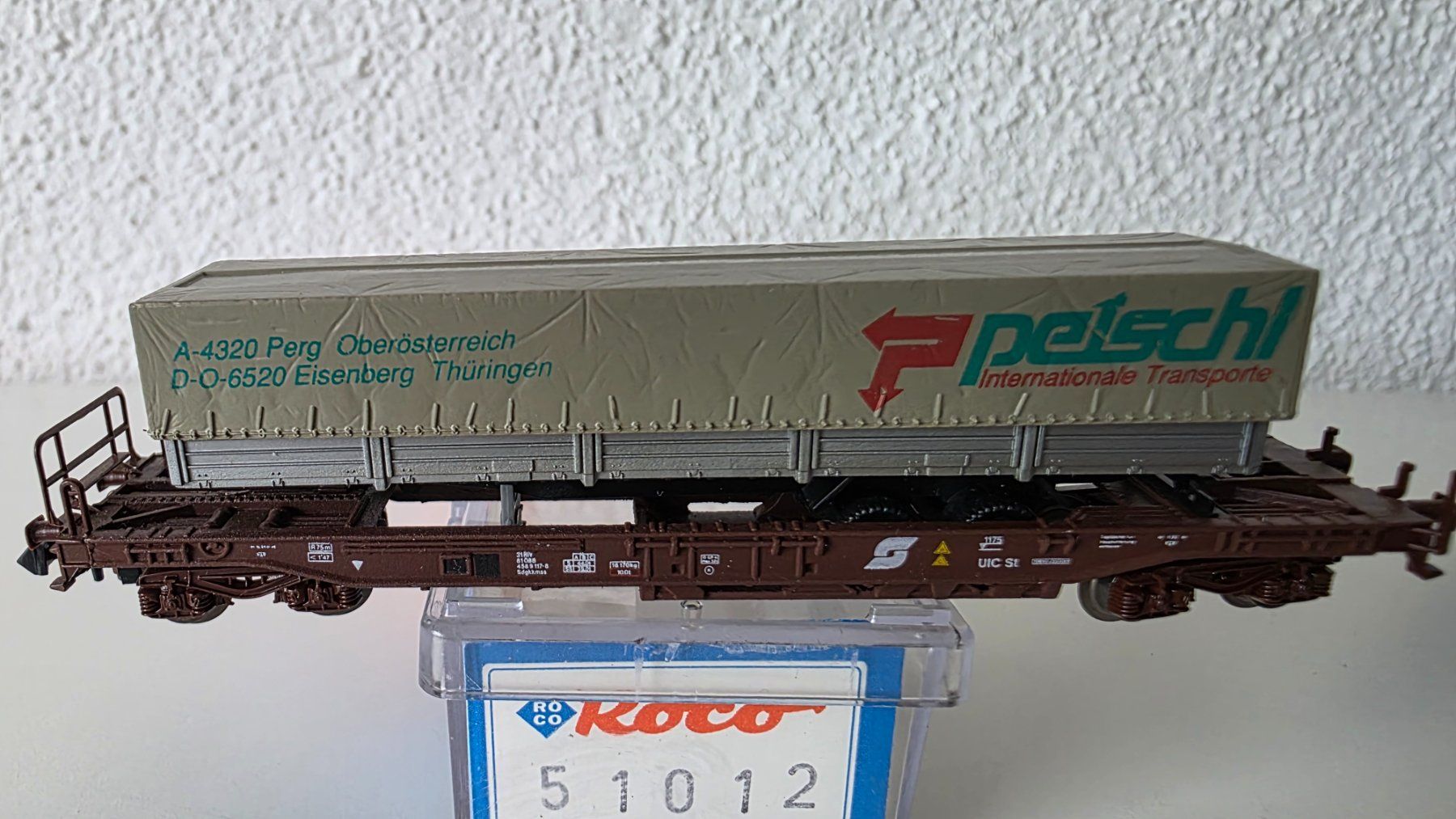 Roco Modellini di ferrovie: Hupac Auflieger ÖBB Peischl – Usato da Wittenbach venduto da Hase113