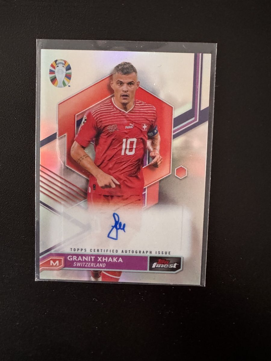 Topps Carte collezionabili: Granit Xhaka Autogramm Topps – Nuovo (secondo la descrizione) da St. Moritz venduto da PauloM98