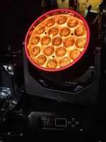 8 lyre wash avec ring led et 2 flightcase