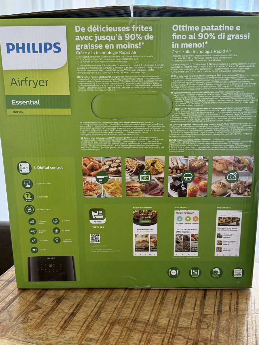 Philips Elettrodomestici da cucina: Philips Airfryer Essential – Usato da Alchenflüh venduto da hel_n6bm 1