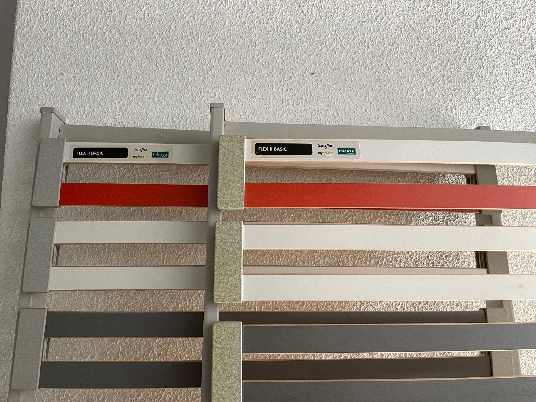 Reti a doghe: 2 x 1 Lattenrost Sanaflex Flex II Basic, guter Zustand – Usato da Wädenswil venduto da Aniares2 1