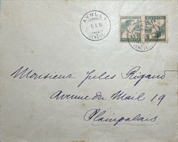 Pro Juventute 1915 K11 auf Brief