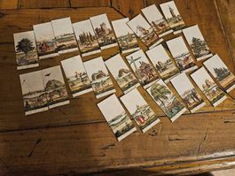 jeu  de 24 cartes vintage scene Napoleon