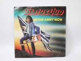 Vinyl Single Status Quo, In The Army Now für Jukebox