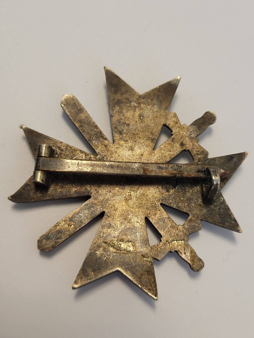 Placchette & Badge: Orden mit Schwertern Abzeichen gebrauchter Zustand – Usato da nunningen venduto da mic_88k2 1