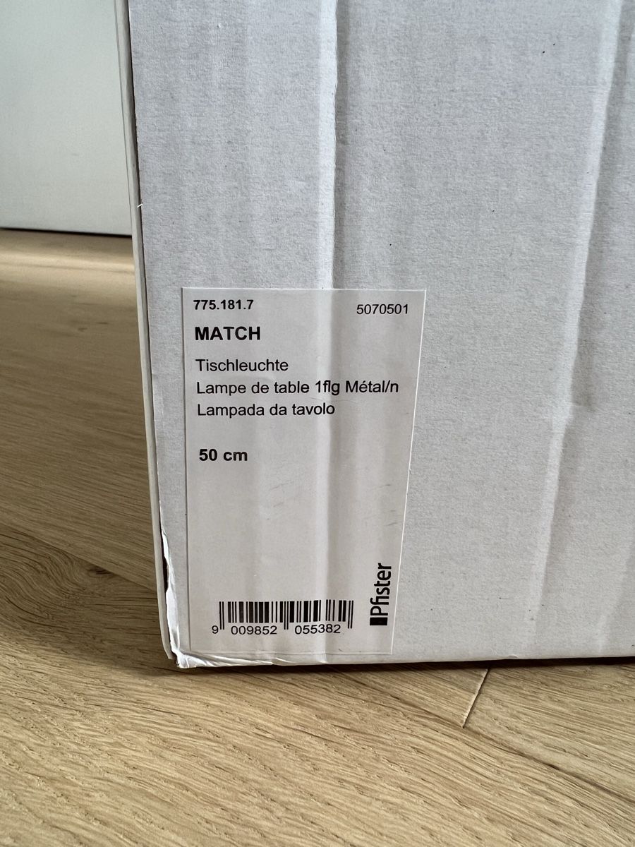 Knoll Lampade: Tischleuchte Dieter Knoll – Usato da Bösingen venduto da Berner90 3
