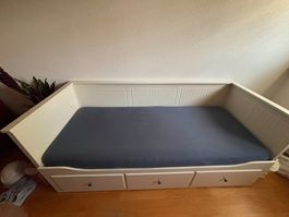HEMNES Tagesbett mit 3 Schubladen – Weiss
