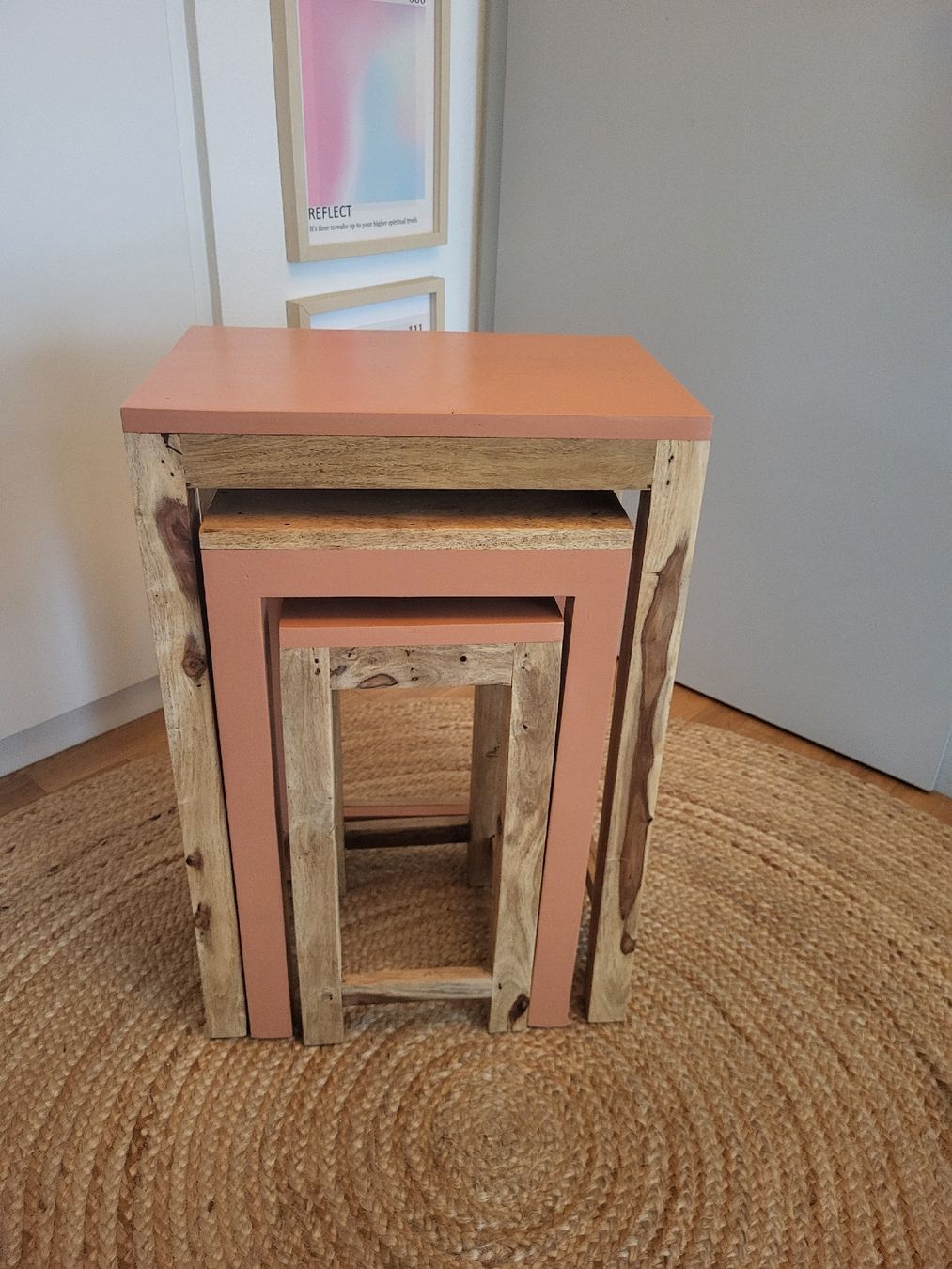 Tables: Tables gigognes retapées – D'occasion à Geneve par Mk.i 2