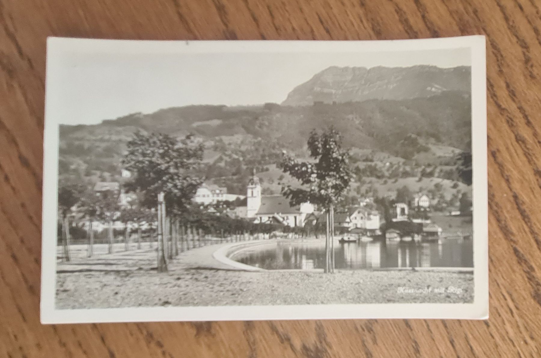 Cartoline postali: Küssnacht mit Rigi – Usato da Ebikon venduto da Donar50