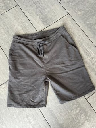Shorts Baumwolle Grau