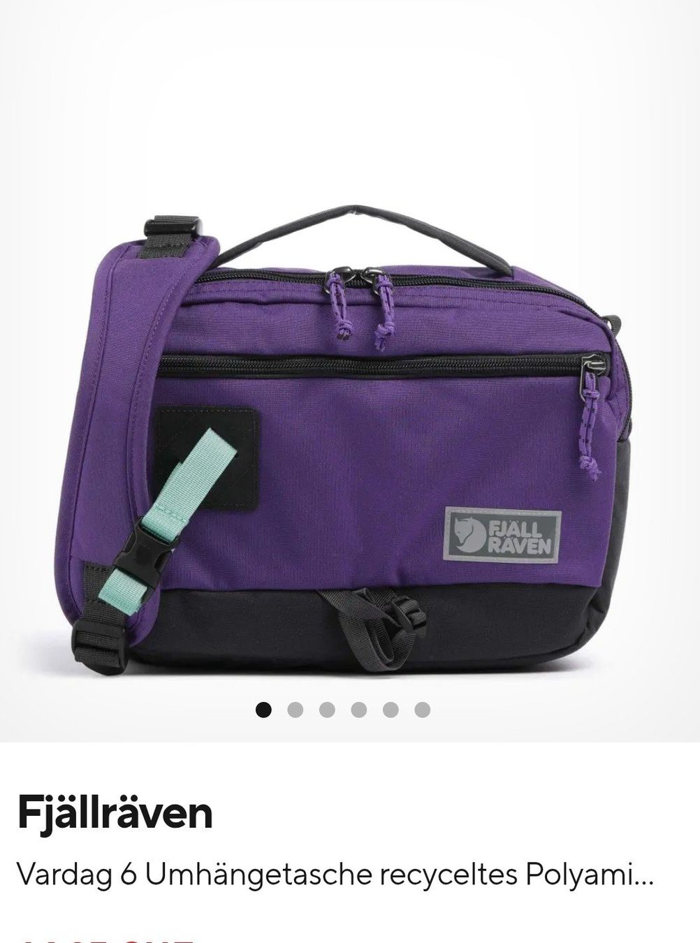 Fjällräven Borse: Fjällraven Umhängetasche violett – Nuovo (secondo la descrizione) da Interlaken venduto da mar_65xg