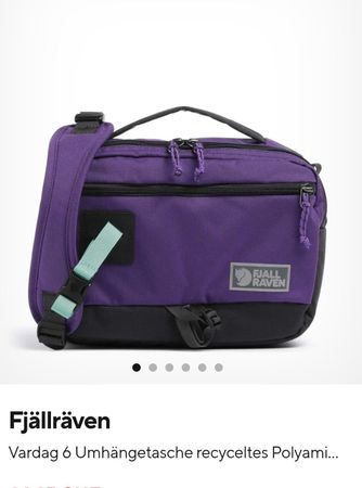 Fjällraven Umhängetasche violett
