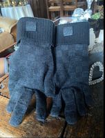Gants Louis Vuitton originaux damier noir neuf Envoi/Versand