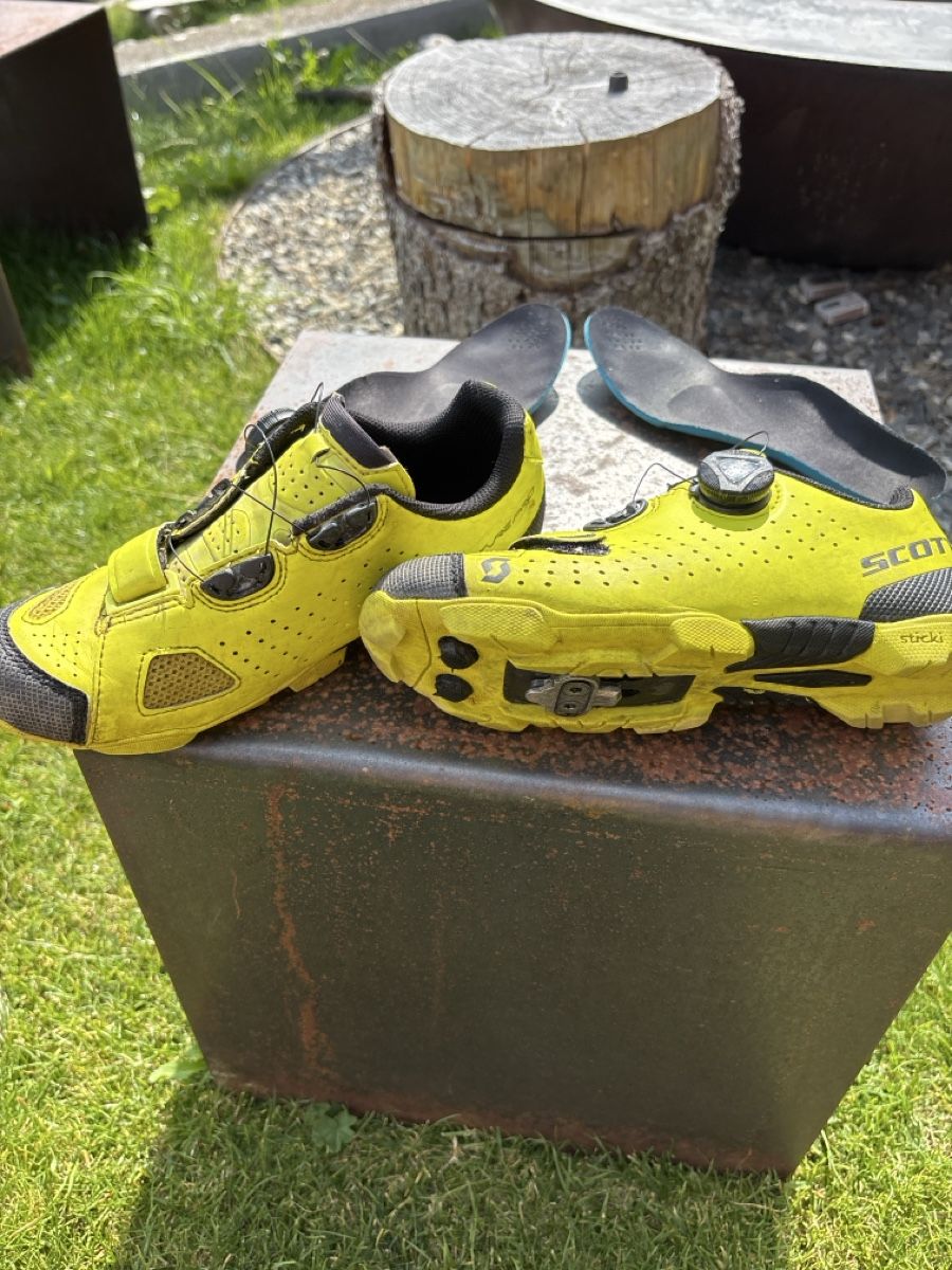 Scott Herrenschuhe: Scott MTB Schuhe gelb Grösse 36 mit Boa System – Gebraucht aus Pany von stuf3