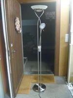 Ständerlampe Stehlampe chrom