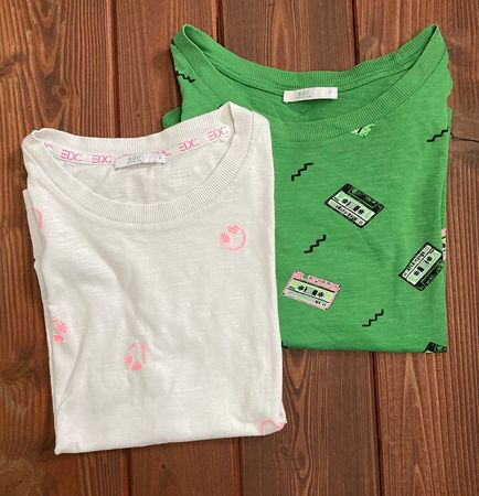 2 T-shirts Esprit EDC, été, stylés