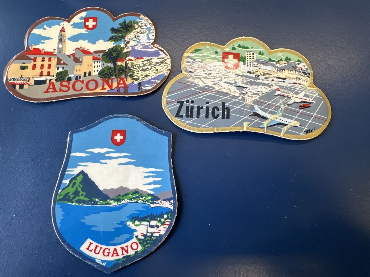 Patches: Ascona / Lugano / Zurich Airport – Gebraucht aus Morbio Inferiore von Ecod