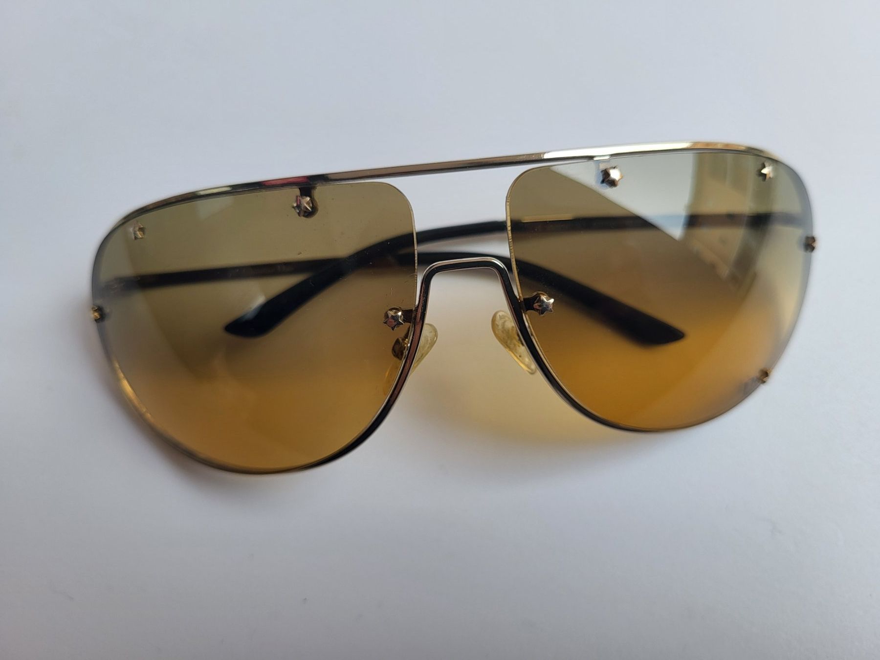 Dior Occhiali & Lenti: Sonnenbrille von Dior, goldfarben – Usato da Locarno venduto da ernsthofmann