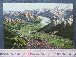 BELLINZONA VOGELSCHAU PANORAMA TI AK