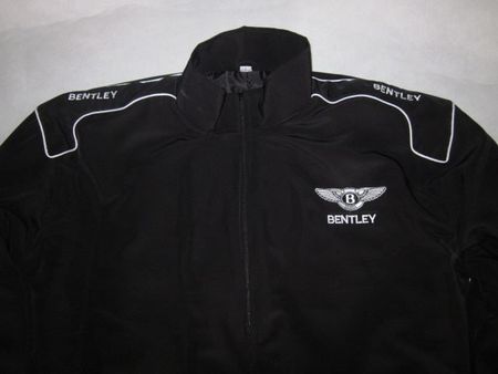 NEU BENTLEY Fan Jacke schwarz alle Größen / Modelle