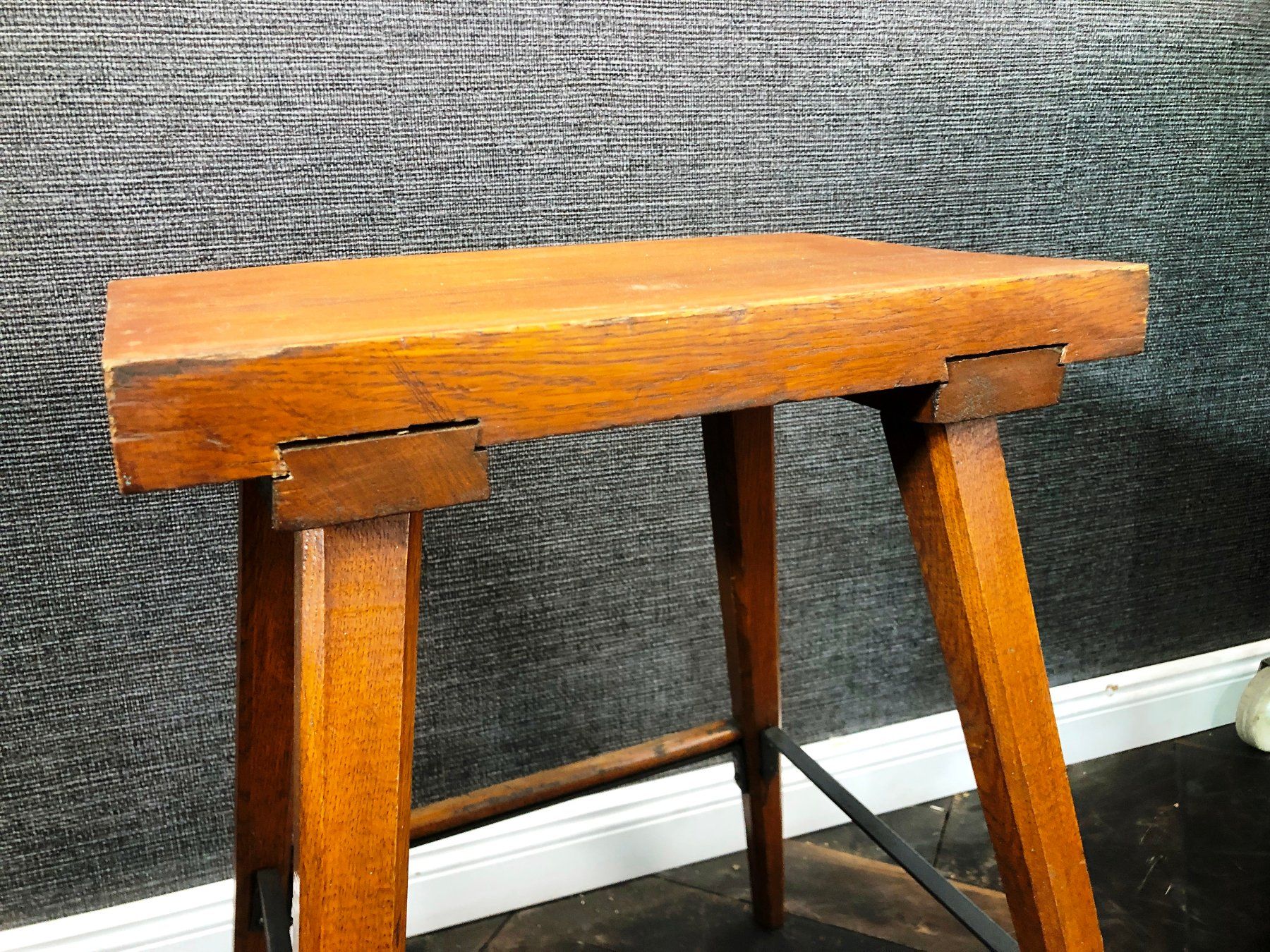 Hocker: Antiker Hocker aus Fabrik, Industrial Original – Gebraucht aus Laufenburg von industrial-silence 6