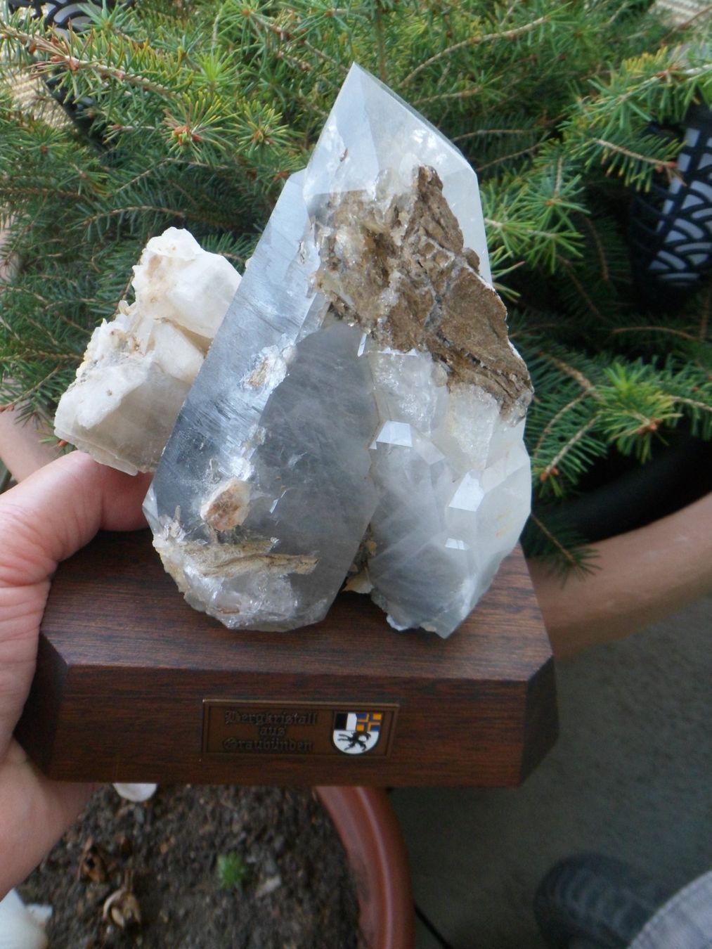 Minerali & Pietre curative: Bergkristall Schweiz – Nuovo (secondo la descrizione) da Affoltern am Albis venduto da Fossil60 1