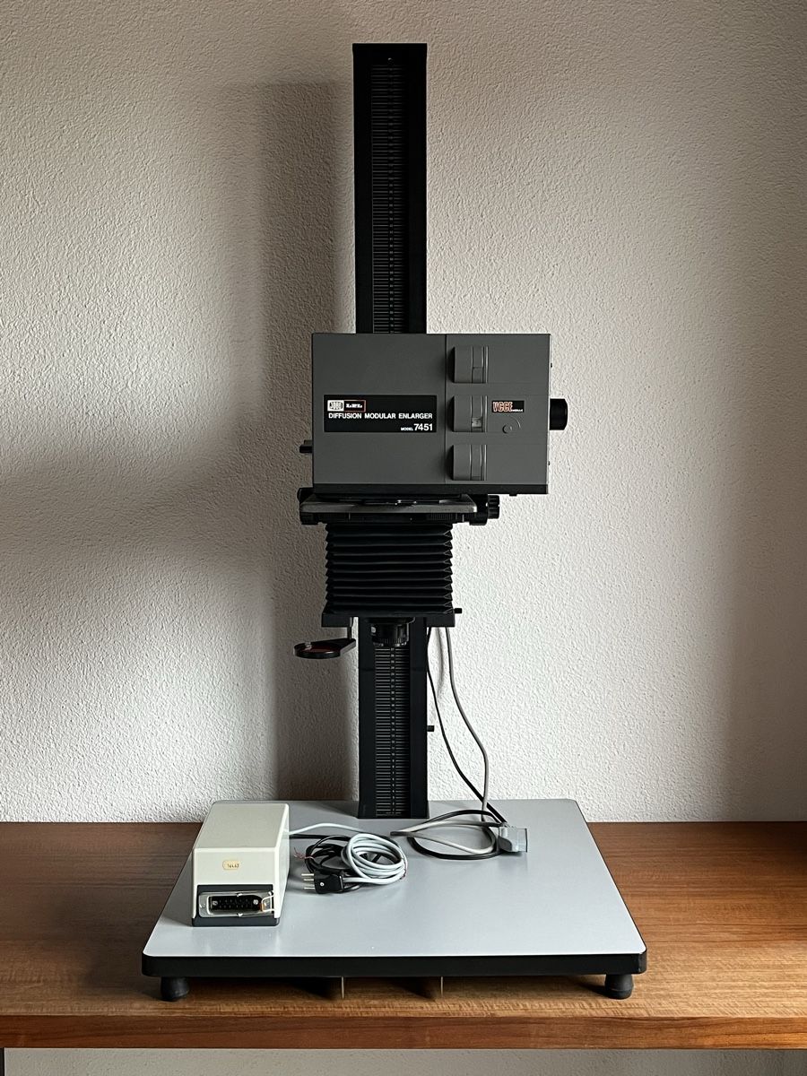 Laboratorio & Camera oscura: Vergrösserer 4 x 5 JOBO LPL 7451 – Usato da Rotkreuz venduto da prof_esser_