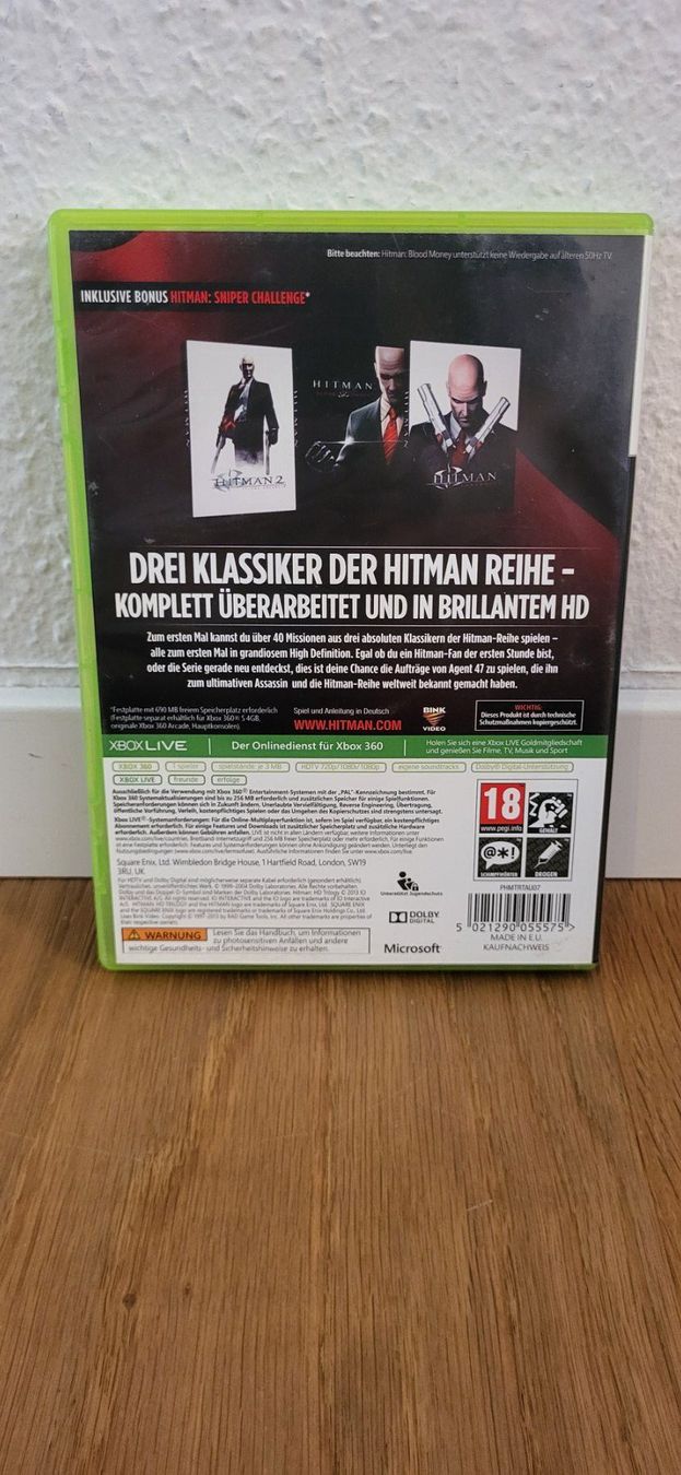 Microsoft Giochi: Xbox 360 - Hitman HD Trilogy – Usato da Münsingen venduto da Heroism2010 1