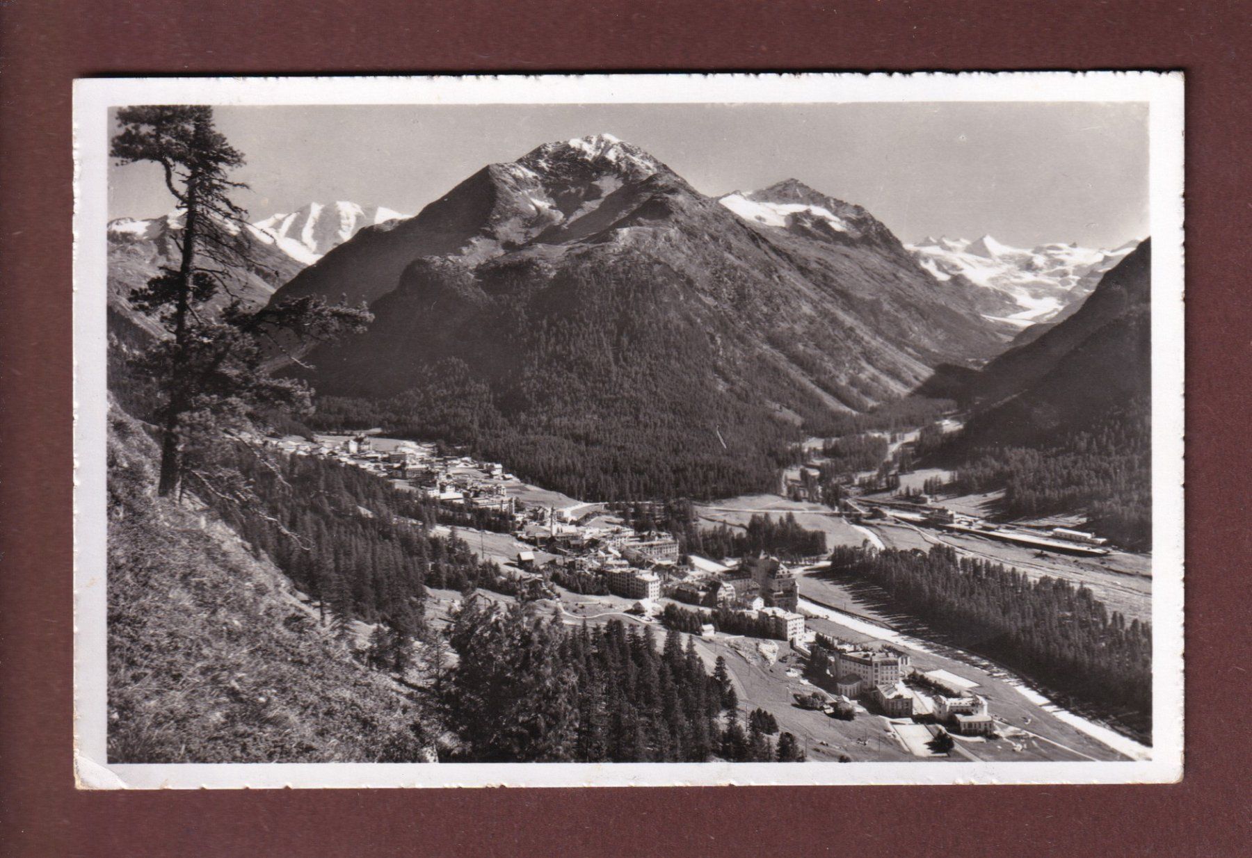 Cartoline postali: PONTRESINA - 1955 – Usato da Pully venduto da nicecards-shop
