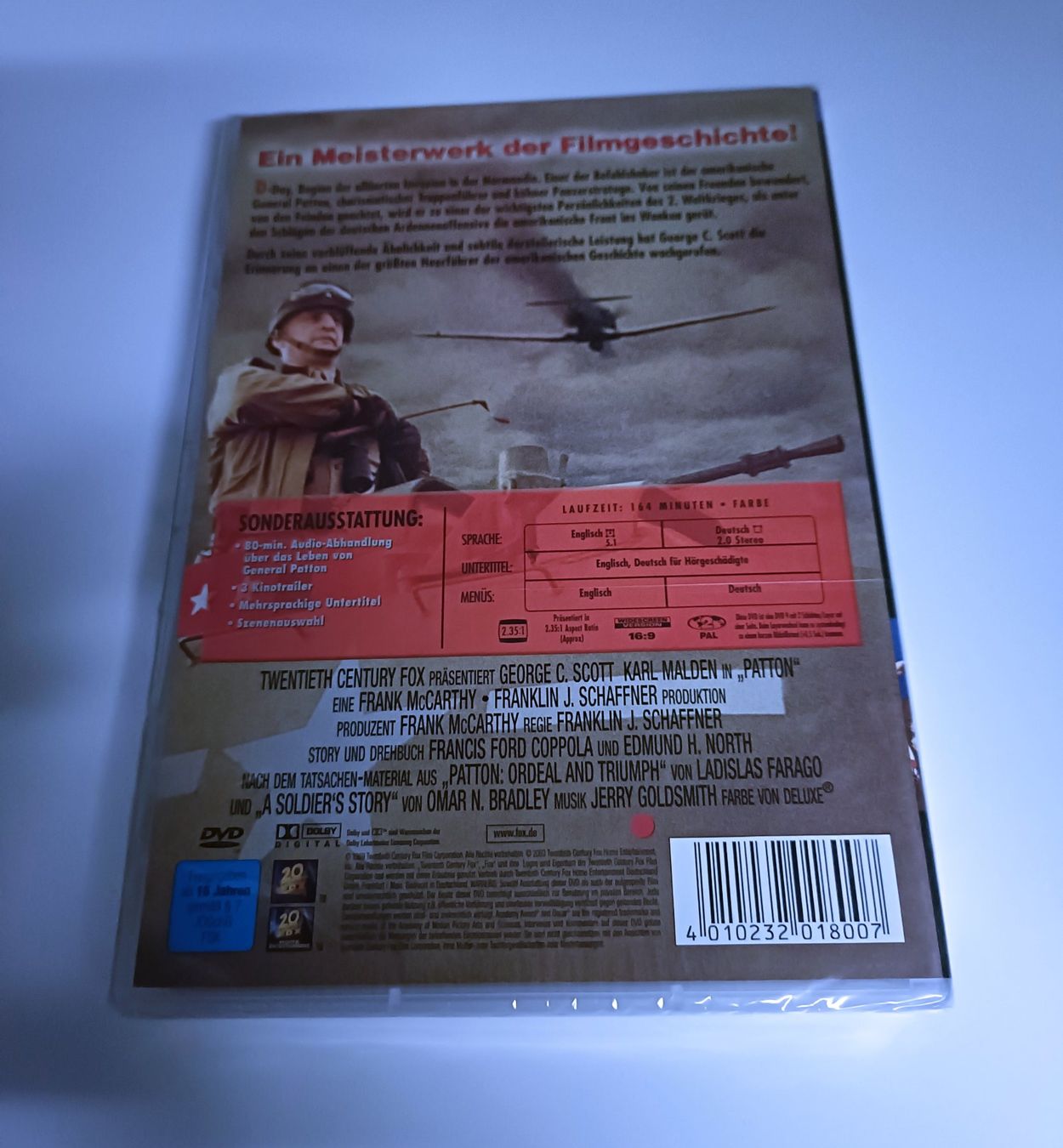 Alle DVDs: Patton Neu/Sealed – Neu und originalverpackt aus Köniz von Filmzone 1