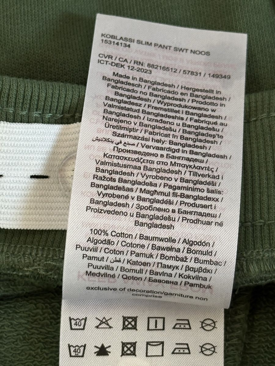 Only Pantaloni: Pantaloni in cotone ONLY  NUOVI – Nuovo e nell'imballaggio originale da Castel San Pietro venduto da Moregi 4